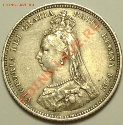6 пенсов 1787 - предпродажная оценка - 122