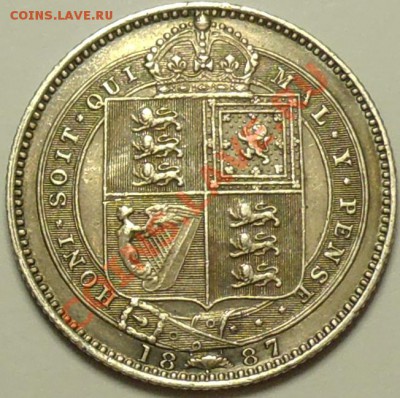 6 пенсов 1787 - предпродажная оценка - 123