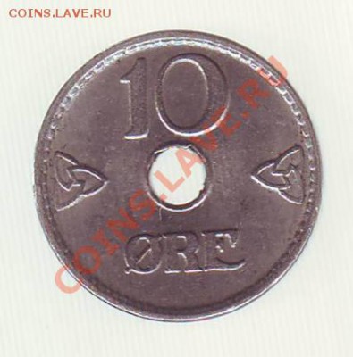 НОРВЕГИЯ.10 ОРЕ.1949. до 22.01.13 в 22.00мск - норвегия. 10 оре 1949 0001.JPG