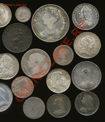 Великобритания 26 монет с 1600 до ранних 1900х предпродажная - 00.JPG