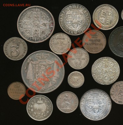 Великобритания 26 монет с 1600 до ранних 1900х предпродажная - 001.JPG