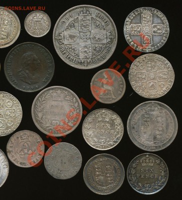 Великобритания 26 монет с 1600 до ранних 1900х предпродажная - 002.JPG