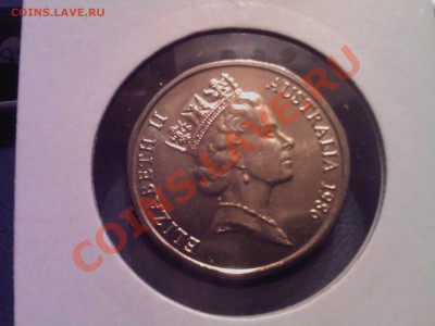 ГОД МИРА 1 доллар АВСТРАЛИЯ 1986г. UNC до 19.01 в 22.00 - 12012013(012)