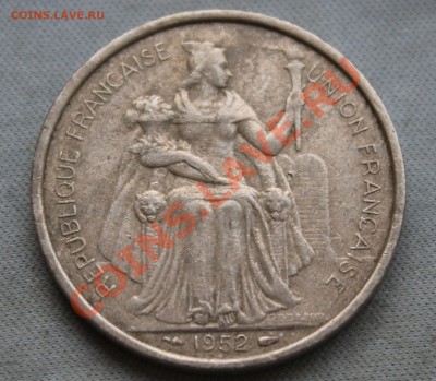 ФРАНЦУЗСКАЯ ОКЕАНИЯ 5 франков 1952г. до 23.01.13г. в 22-00 - IMG_4489.JPG