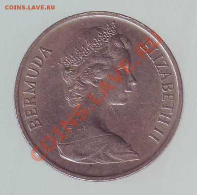 БЕРМУДЫ.25 ЦЕНТОВ.1970. до 23.01.13 в 22.00мск - бермуды 25 центов 1970.JPG
