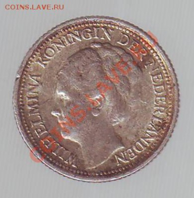 НИДЕРЛАНДЫ.10 ЦЕНТОВ.1941. Ag(0.640)до 23.01.13 в 22.00мск - нидерланды. 10 центов 19410001.JPG