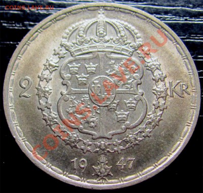 V49 Ag Швеция 2 кроны 1947 до 23.01 в 22°° - V49 2 kr 1947_4
