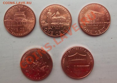 Монеты США 1 и 5 центов 11 штук  до 23.01.13 в 22.00 - 101_2719