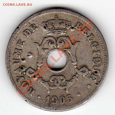 БЕЛЬГИЯ 10 САНТИМОВ 1905 ДО 24.01.13 В 22.00МСК (4142) - img189