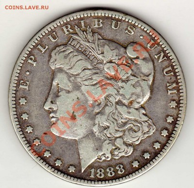 Ag США МОРГАН-ДОЛЛАР 1888 ДО 24.01.13 В 22.00МСК (4229) - img256