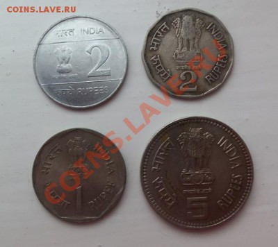 Монеты Индии 1,2 и 5 руппий-4штуки до 23.01.13 в 22.00 - 101_2759