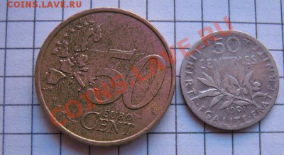 Франция 50 сантимов 1901 год  до 23.1  в 22-00 мск - 18.01.2013 г 095.JPG