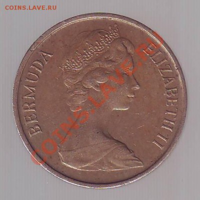 БЕРМУДЫ.5 ЦЕНТОВ.1977.РЫБА. до 24.01.13 в 22.00мск - бермуды 5 центов 1977 рыба.JPG