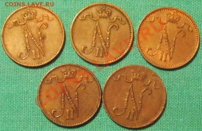1 пенни 1909,11,14,15,16 г.(5 монет) до 23.01.13 21-00 мск - 2