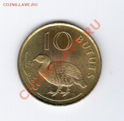 Гамбия 10 бутут 1998 ПТИЦА до 24.01.2013 г. 21:00 МСК - Гамбия1