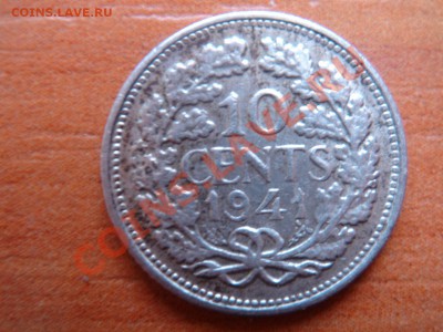 Нидерланды: Ag-640 10 центов 1941 до 23.01.13, 22-00 - Нидерланды 10 центов 1941-1.JPG