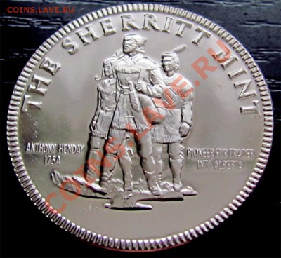V65 Канада жетон The Sherritt Mint 1981 32 mm 25.01 в 22°° - V65 Sherrit Mint_1