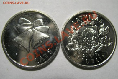 Латвия юбилейные 1 ЛАТ (вкл. 1 лат Колокольчик) - IMG_6426
