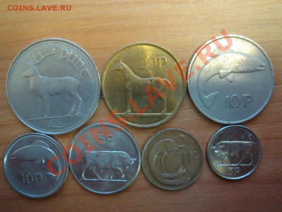 Ирландия: 7 монет после реформы 1978-1994 до 24.01 22-00 - Ирландия новые-1.JPG