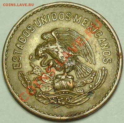 МЕКСИКА - 5 центаво 1955 - до 25 января - 342