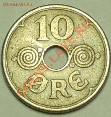 ДАНИЯ - 10 ёре 1936 - до 25 января - 335