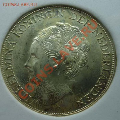 2 GULDEN MS-65 в слабе 1944-D - гульдэн-3