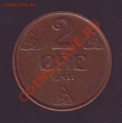НОРВЕГИЯ.2 ОРЕ.1937. до 26.01.13 в 22.00мск - норвегия 2 оре 1937.JPG