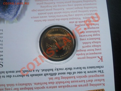 Малайзия 25 сен 2003 4 монеты в буклетах до 24.01.2013 21-00 - 0003