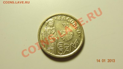 Испания 5 песет 1993 Якобео до 22.01 в 22:00 - DSC01538.JPG