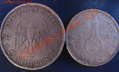 Третий Рейх 2и5 рейхсмарки. до 23.01.13. 21-00мск. - Изображение 5251
