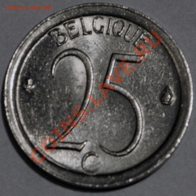 Бельгия 25 сантимов	1974г. - до 25.01.2013 в 22-00 - DSC_0622.JPG