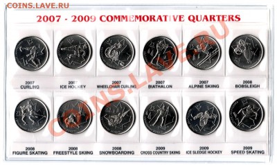 V74 Канада набор олимпийских куотеров 2007-09 27.12 в 22°° - V74 Olympic Quarters Set_1