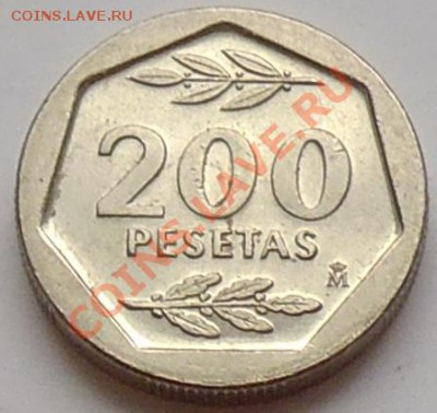 ИСПАНИЯ - 200 песет 1986 - до 27 января - 449