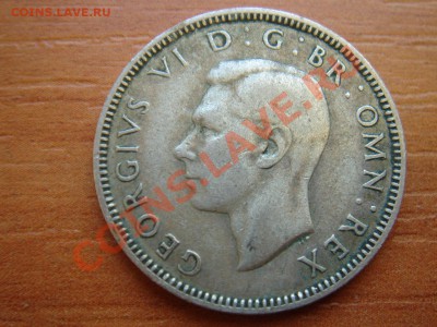 Великобритания: Ag-500 шиллинг 1940 Английский до 28.01 22- - Шиллинг 1940-А-2.JPG