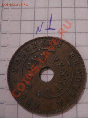 Южная Родезия 1 пенни 1943 и 1952 гг до 29.1  в 21-00 мск - 21 янв 13 г 021.JPG