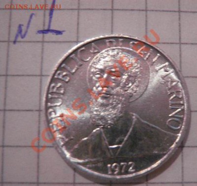 Сан Марино 5 лир  1972 г  до 29.1 в 21-00 мск - 21 янв 13 г 050.JPG