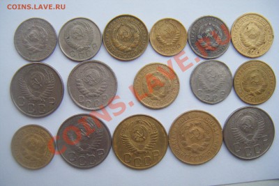 Сборный лот монет СССР 1926-57гг. 15шт. разные до 26.01.13г - DSCF2907.JPG