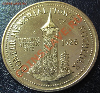 V81 Канада Торг. доллар 2$ Оctoberfest Memorial Tower 30.01 - V81 Pioneer Tower 2$ 1987_1