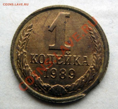 1 копейка 1989 выкус - 3