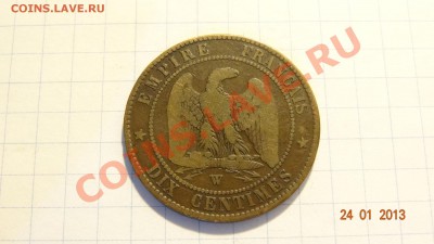 Франция 10 сантим 1855 Наполеон III до 26.01. в 22:00 - DSC01671.JPG