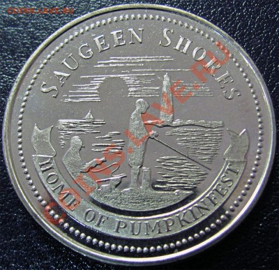 V86 Канада Торг. доллар 2$ Saugeen Shores 2007 30.01 в 22°° - V86 Saugeen Shores_1