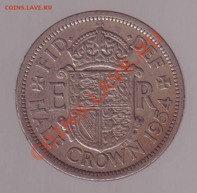 ВЕЛИКОБРИТАНИЯ.ПОЛ КРОНЫ.1954. до 30.01.13 в 22.00мск - великобритания пол кроны 1954.JPG
