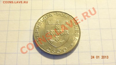 Португалия 2,5 эскудо 1982 Хоккей до 26.01. в 22:00 - DSC01644.JPG