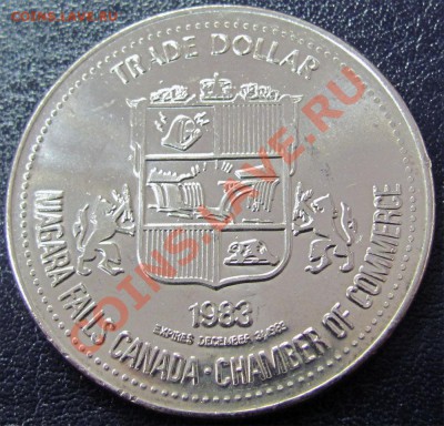 V89 Канада торговый доллар Niagara Falls 1983 30.01 в 22°° - V89 Niagara Falls_2