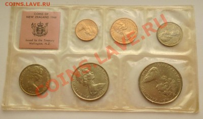 НОВАЯ ЗЕЛАНДИЯ - Годовой сет в запайке 1968 - до 30 января - 304