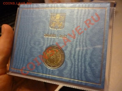 2 евро Ватикан 2012 года Встреча до 25.01 22.00 - P1000481.JPG