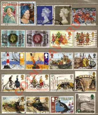 Почтовые марки Великобритании . До 28.01.2013г. - Изображение 249