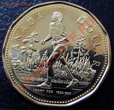 V92 Канада 1$ 2005 Terry Fox UNC до 31.01 в 22°° - V92 Terry Fox 1$ 2005_1