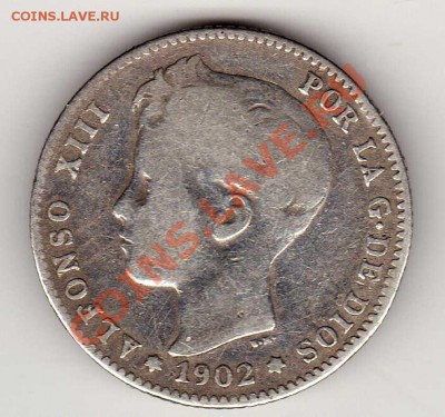 Ag ИСПАНИЯ ПЕСЕТА 1902 ДО 31.01.13 В 22.00МСК - img460