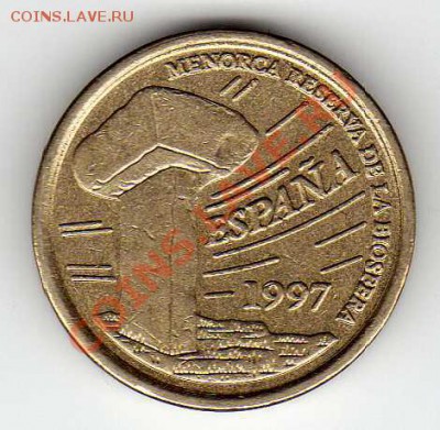 ИСПАНИЯ 5 ПЕСЕТ 1997 МЕНОРКА ДО 31.01.13 В 22.00МСК (4204) - img470